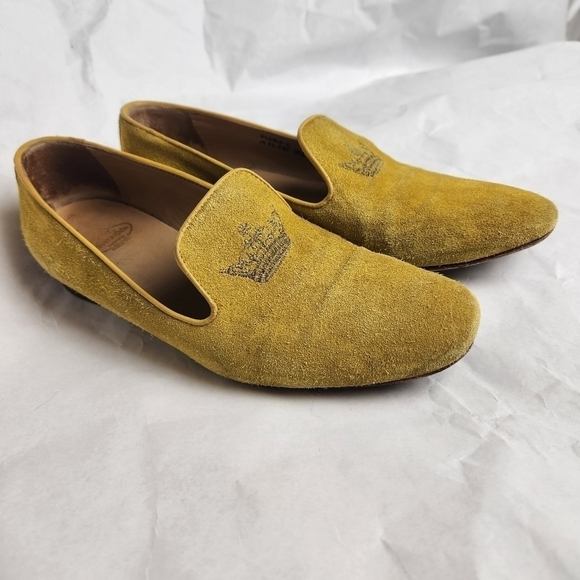 CHURCH'S Suede loafers size 6.5(36.5) in VGUC - Picture 2 of 9